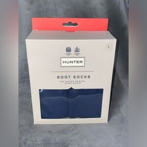 Navy Blue Hunter Short Boot Sock